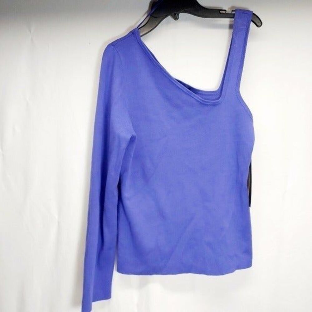 * La Rambla size XL purple single sleeve top womens NEW